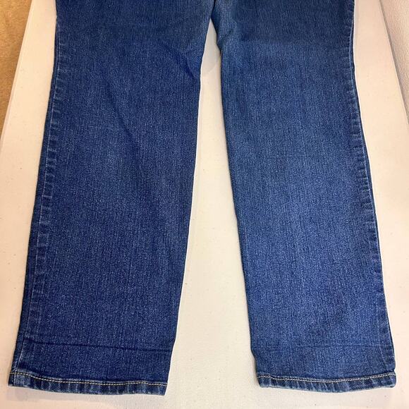 Torrid Jeans Blue Denim Straight Leg Womens Size 22R - Picture 8 of 13